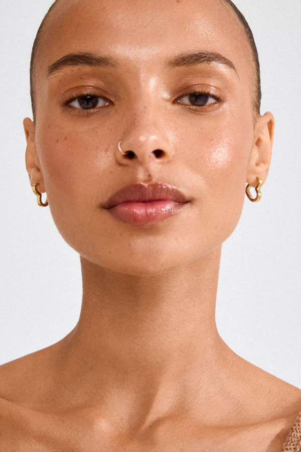 IVARIN GOLD PLATED EARRINGS