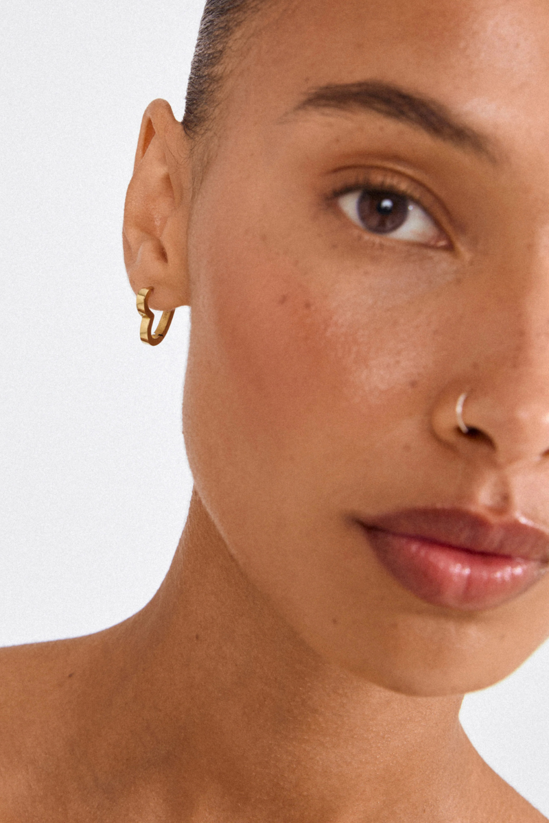 IVARIN GOLD PLATED EARRINGS