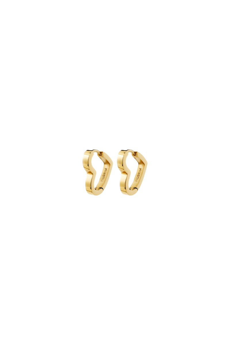 IVARIN GOLD PLATED EARRINGS