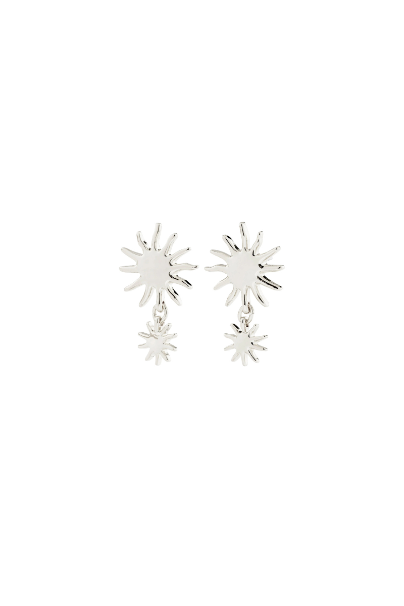 LYRICUS SILVER PLATED EARRINGS