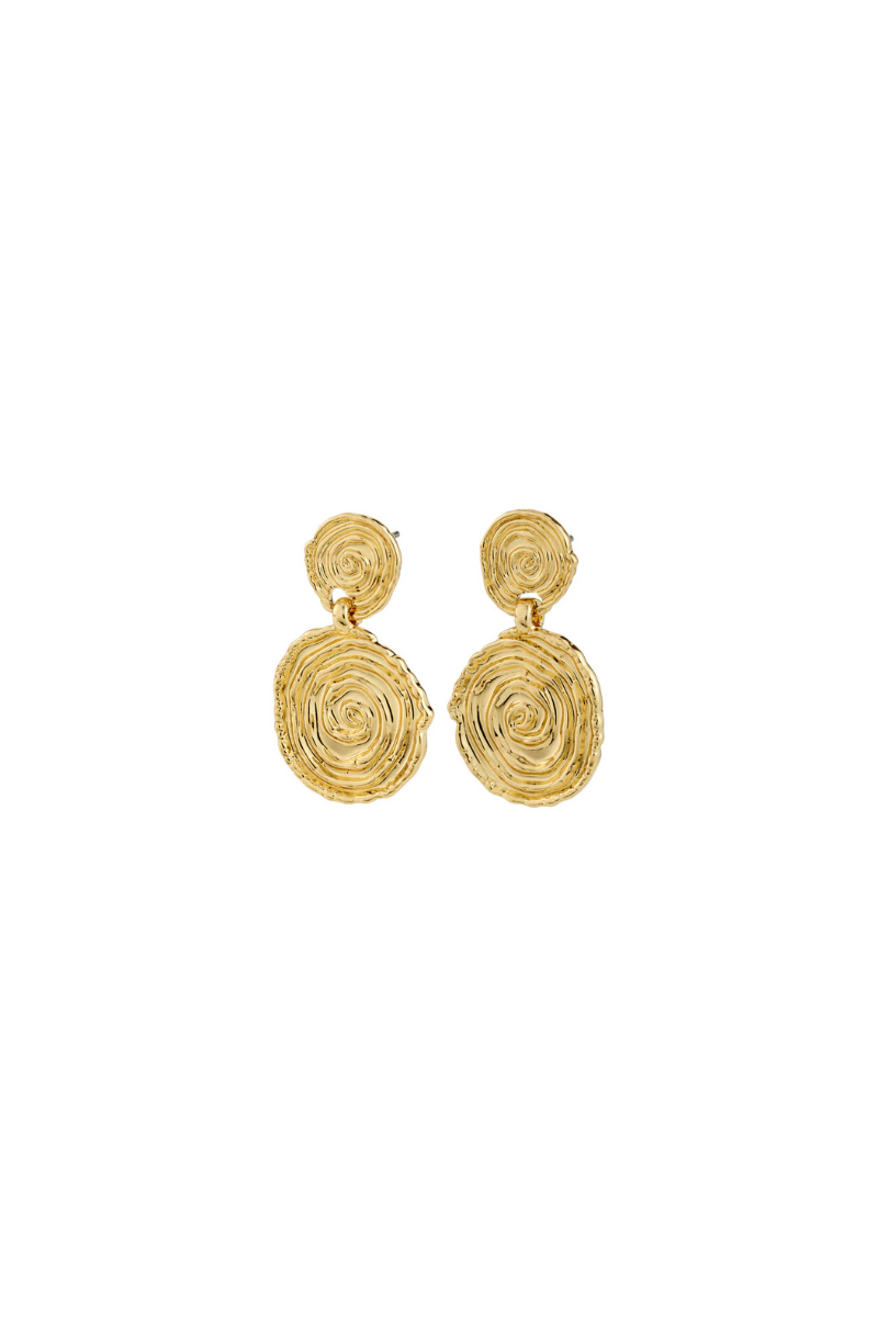 AIR GOLD PLATED EARRINGS