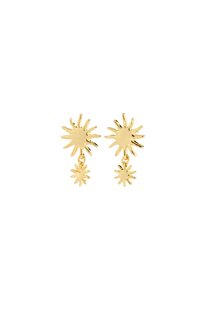 LYRICUS GOLD PLATED EARRINGS