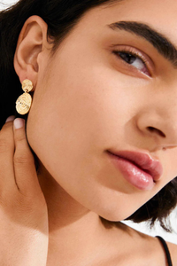AIR GOLD PLATED EARRINGS