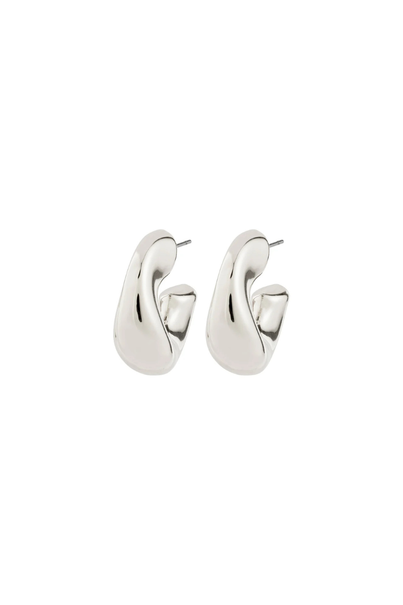 JENNINGS SILVER PLATED EARRINGS