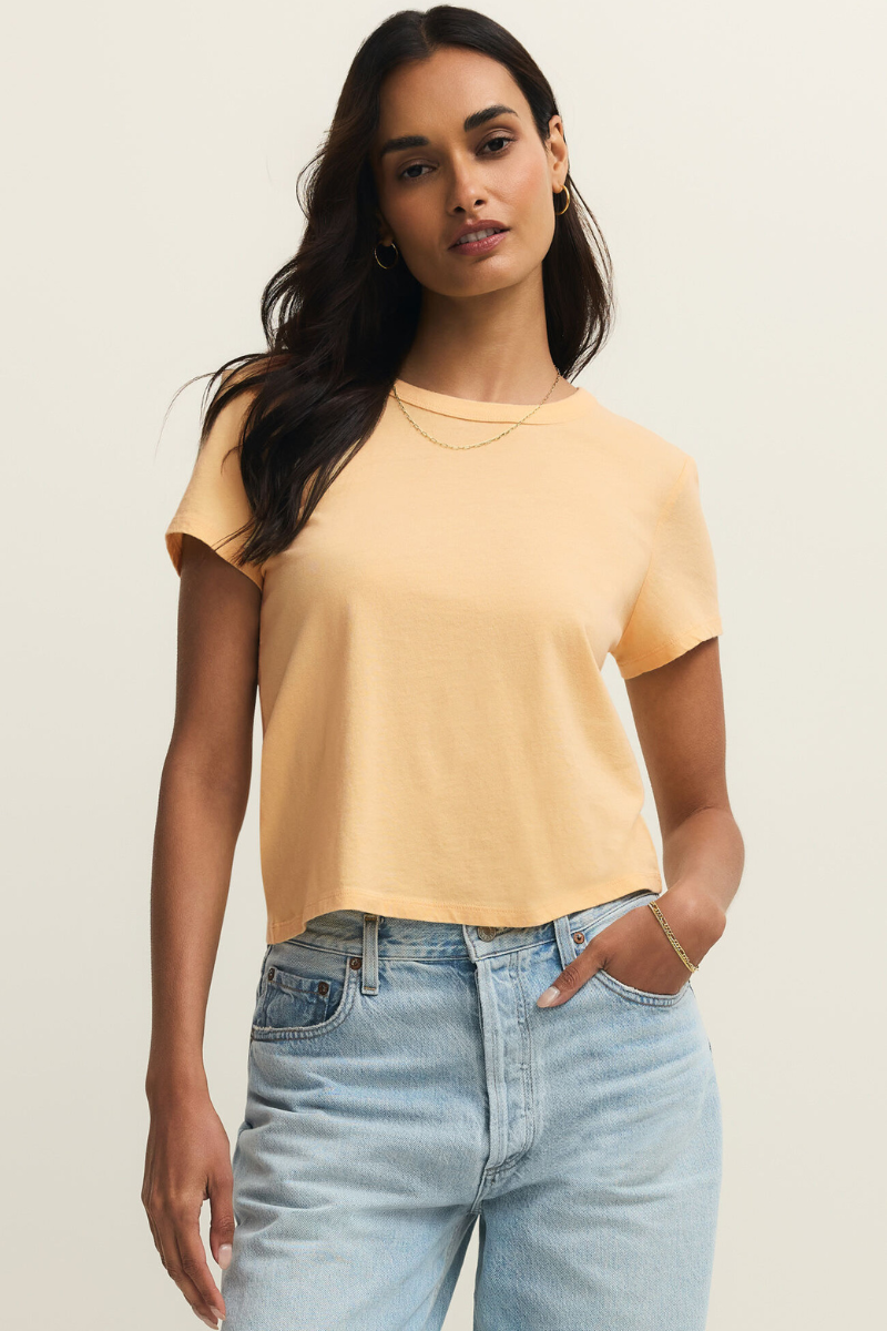 JUNIE COTTON TEE-CU