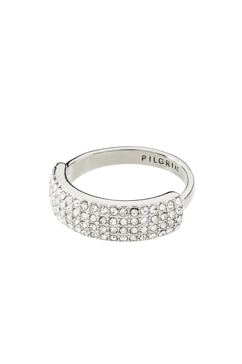 HEAT SILVER PLATED RING