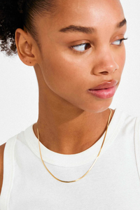 NIKITA GOLD PLATED NECKLACE