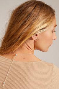 CHANTAL SILVER PLATED NECKLACE
