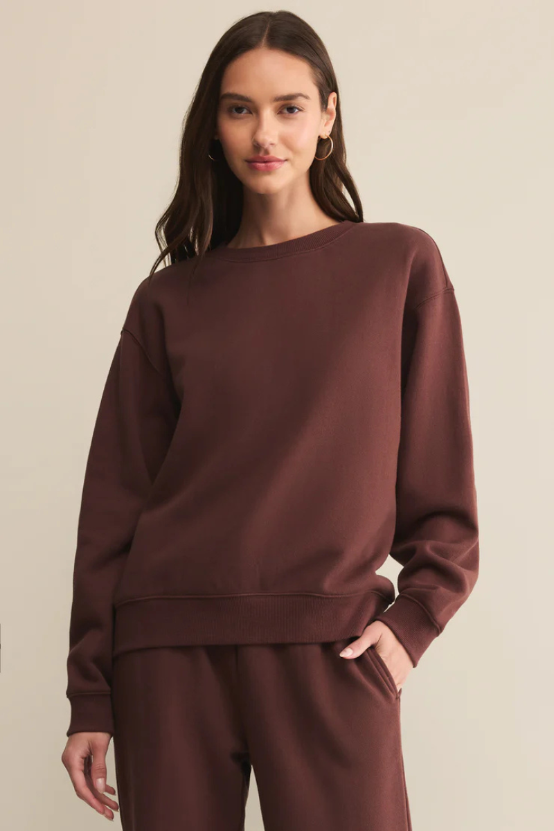 CLASSIC BOYFRIEND SWEATSHIRT-SA