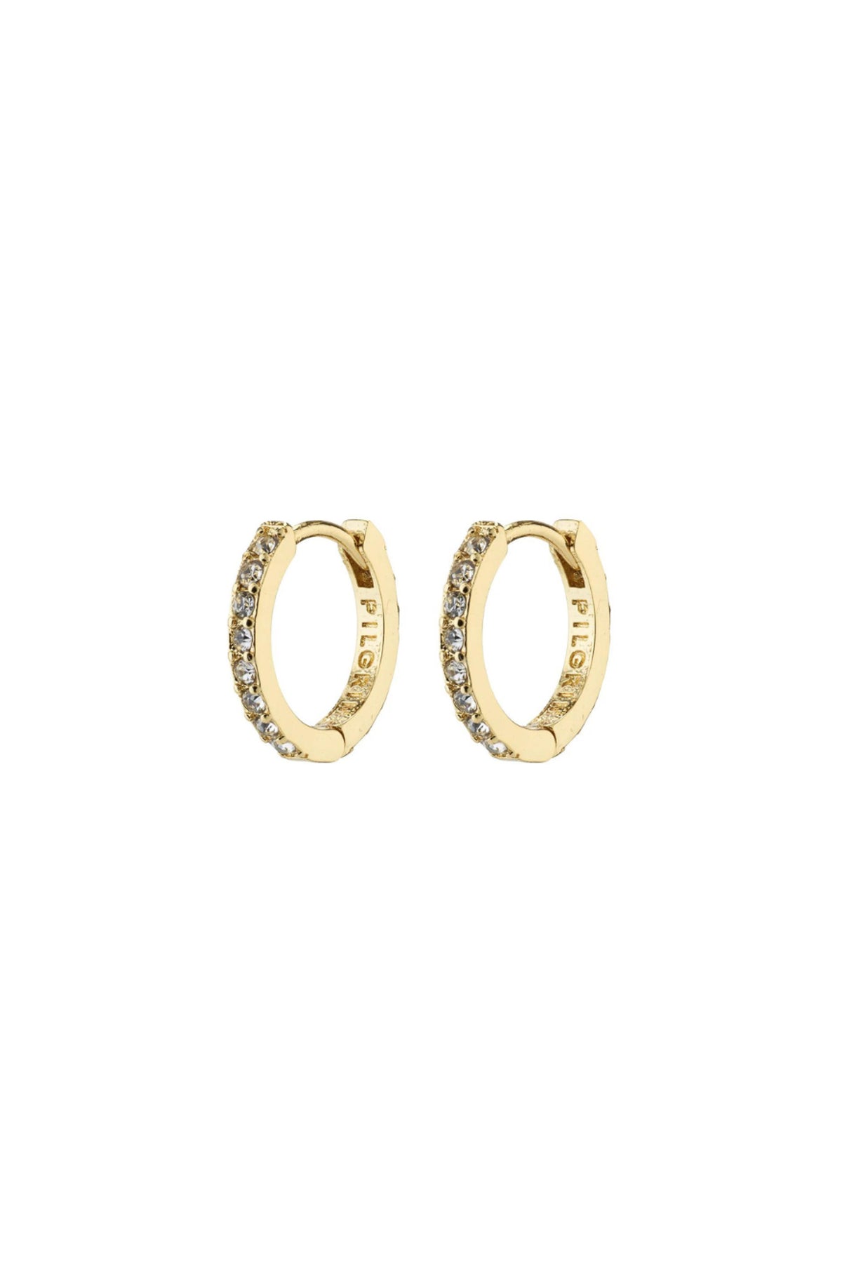 EBNA SMALL GOLD PLATED EARRINGS