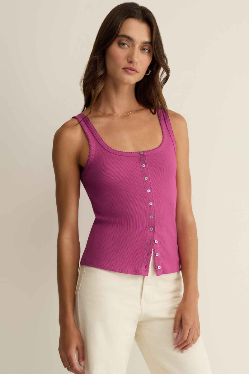 NIKO SCALLOP RIB TANK-BB