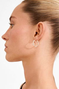 EMBER SILVER PLATED EARRINGS