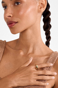 ARIN GOLD PLATED RING