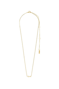 LOVE GOLD PLATED NECKLACE