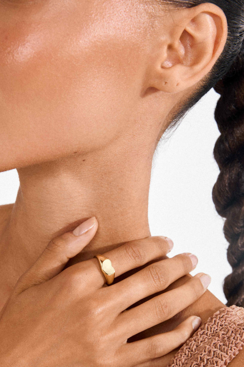 ARIN GOLD PLATED RING