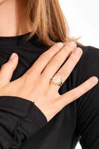 LYNDON GOLD PLATED RING