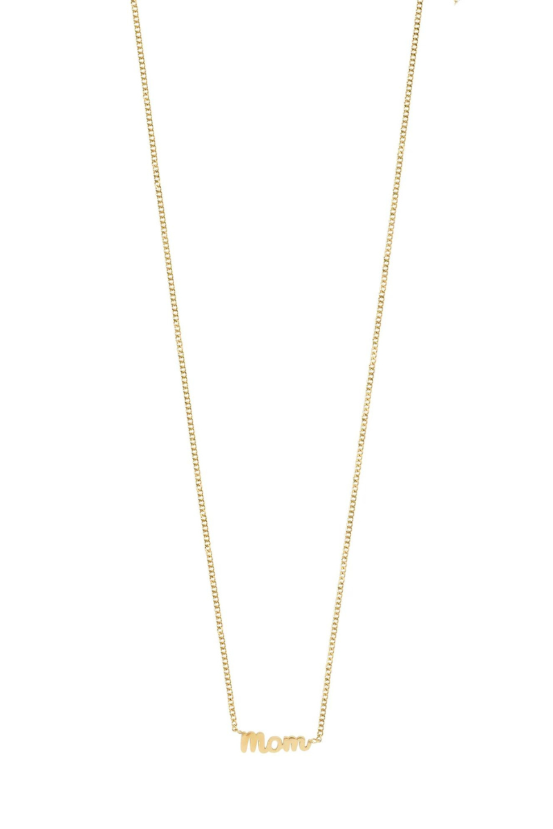 MOM GOLD PLATED NECKLACE