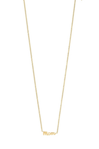 MOM GOLD PLATED NECKLACE