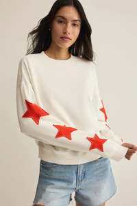 STARS FIRST DATE SWEATSHIRT