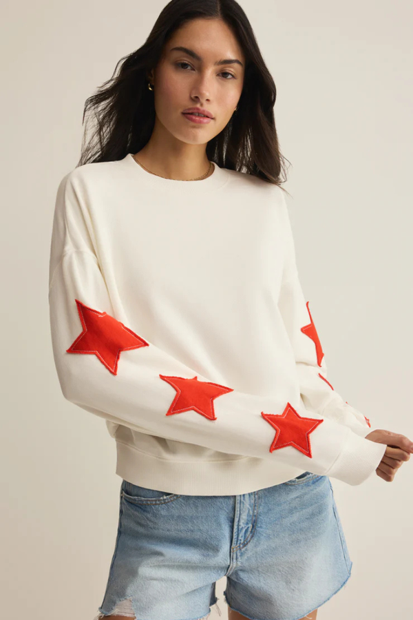STARS FIRST DATE SWEATSHIRT