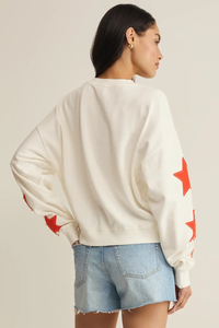 STARS FIRST DATE SWEATSHIRT