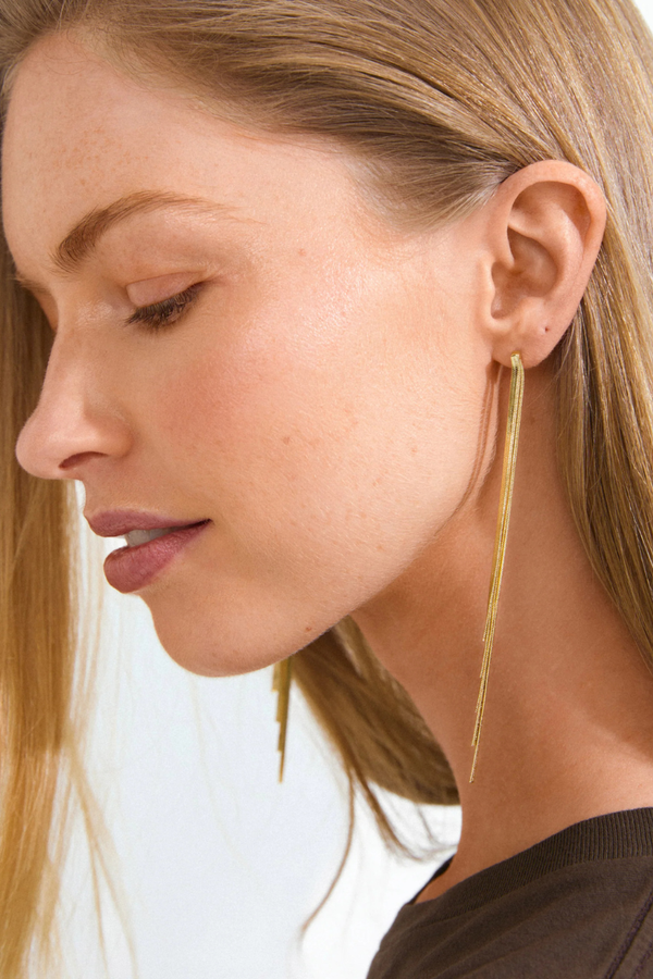 OLANOR GOLD PLATED EARRINGS