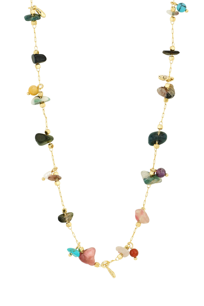 HERE GOLD PLATED NECKLACE
