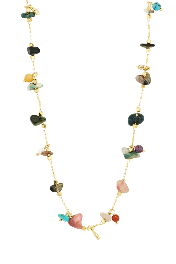 HERE GOLD PLATED NECKLACE