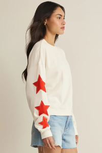 STARS FIRST DATE SWEATSHIRT