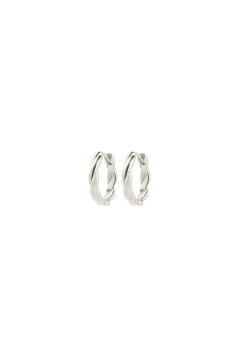 DECLAN SILVER PLATED EARRINGS