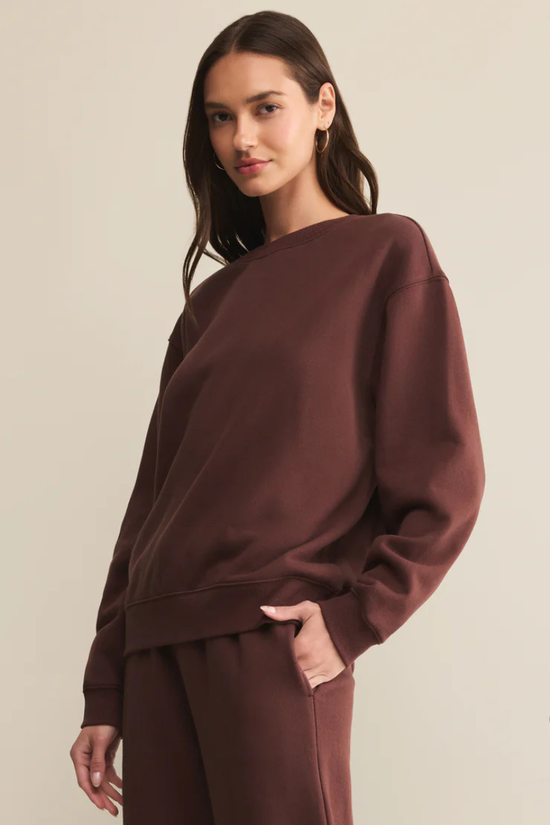 CLASSIC BOYFRIEND SWEATSHIRT-SA
