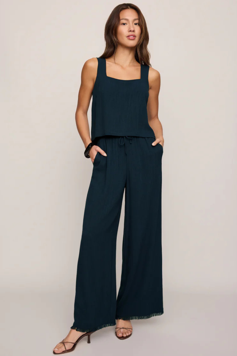 CHARLI LINEN TANK-EC