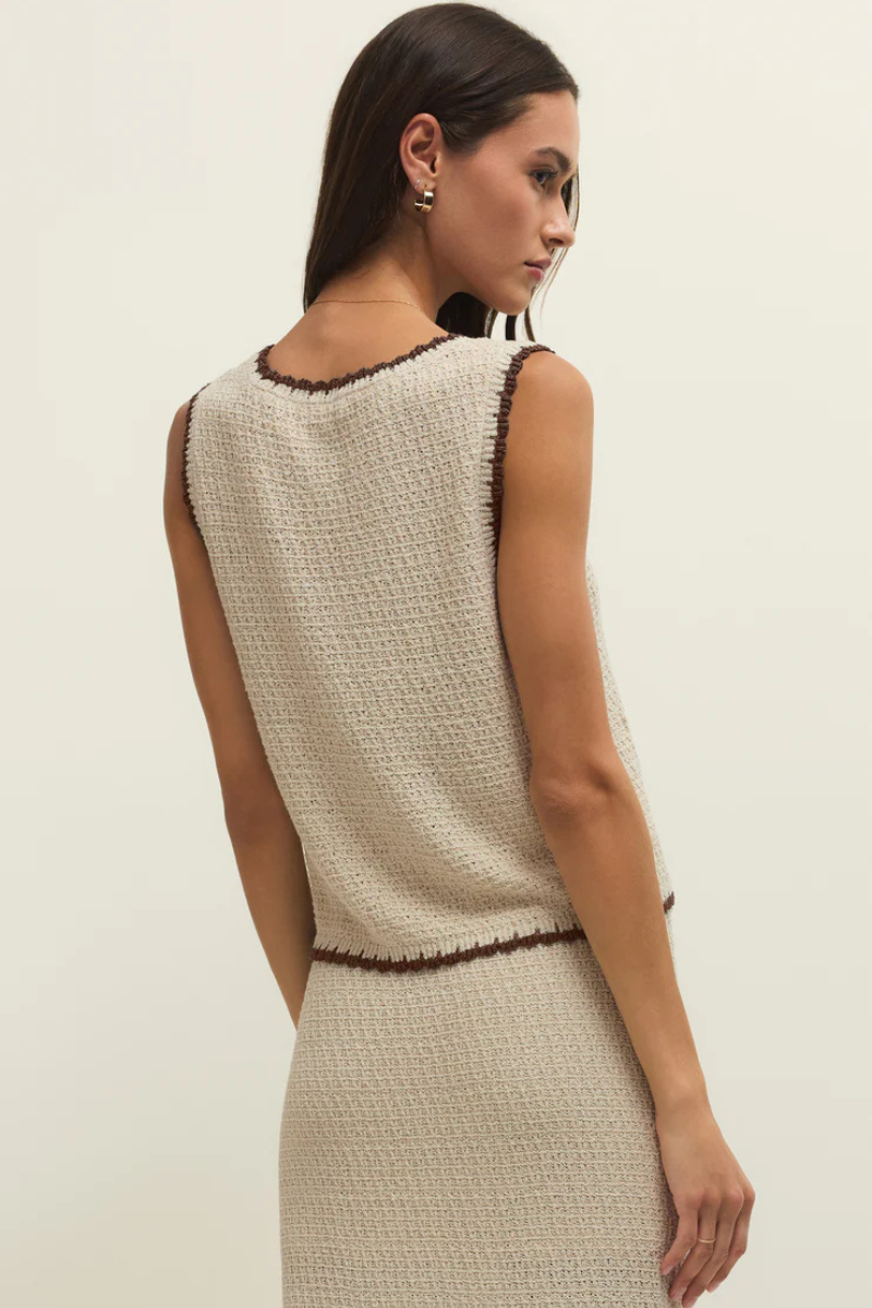 YESSENIA WHIPSTITCH TANK