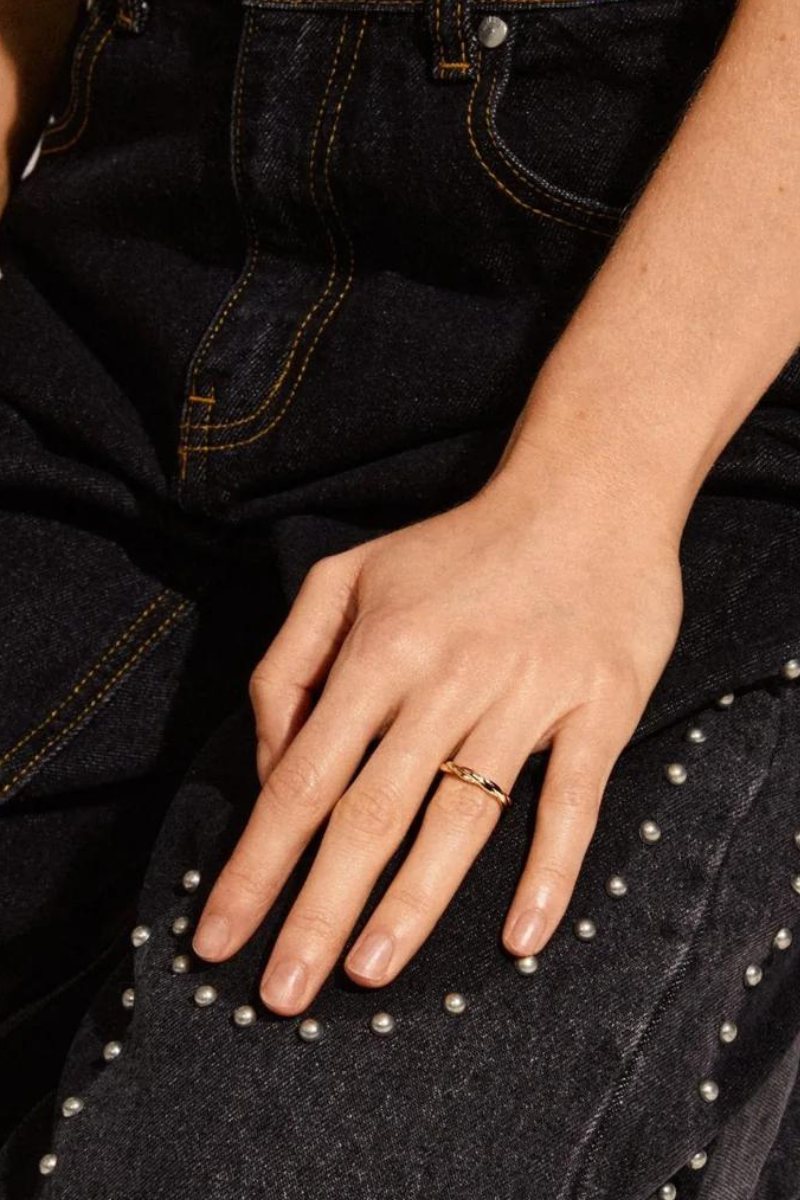 Pilgrim Ring Lulu Gold Plated Gold