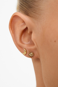 MISHA 2IN1 GOLD PLATED EARRINGS