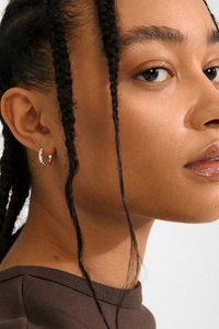 DECLAN SILVER PLATED EARRINGS