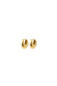 KAIROA CHUNKY GOLD PLATED EARRINGS