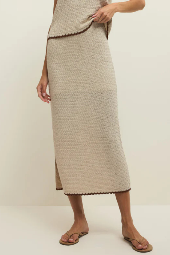 YESSENIA WHIPSTITCH SKIRT