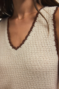 YESSENIA WHIPSTITCH TANK