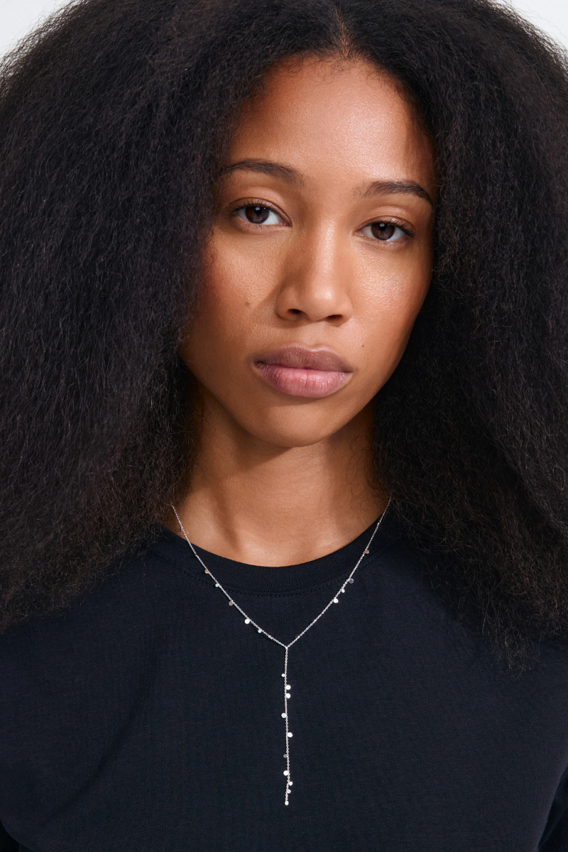 BAYLAN SILVER PLATED NECKLACE