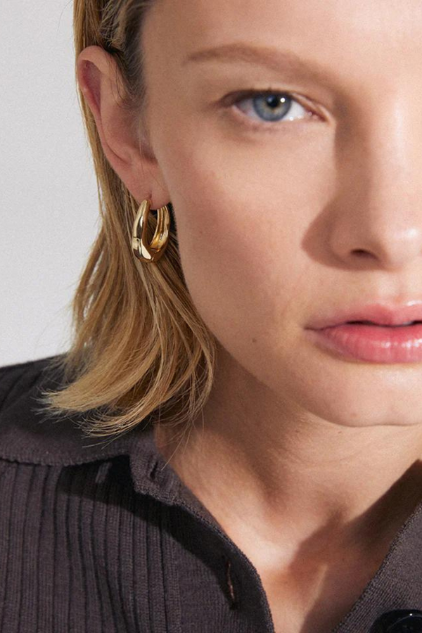 ASHER GOLD PLATED EARRINGS