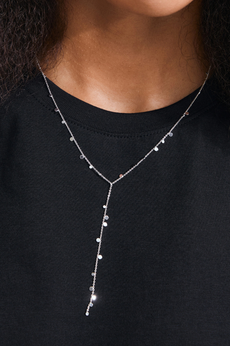 BAYLAN SILVER PLATED NECKLACE