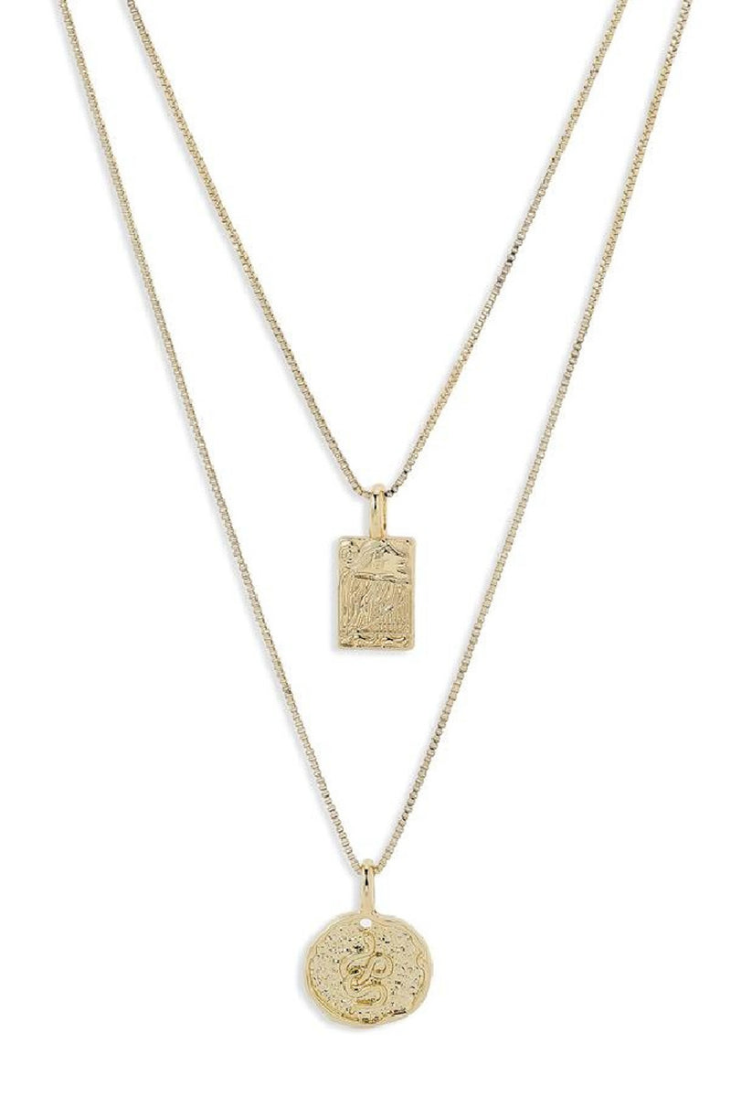 VALKYRIA GOLD PLATED NECKLACE