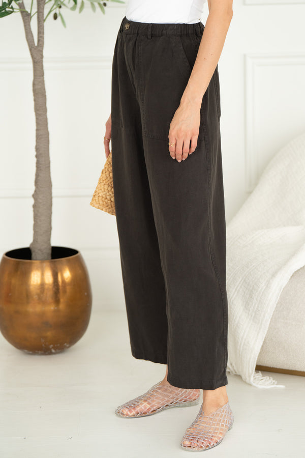 ALWAYS CHIC SOFT CURVE TENCEL PANTS-CH