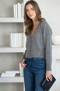 HELLO DARLIN STUD CARDIGAN