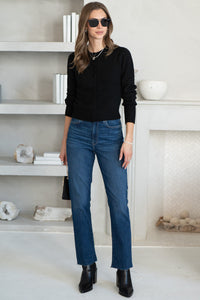 MICKY KNIT BUTTON CARDIGAN