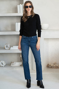 MICKY KNIT BUTTON CARDIGAN