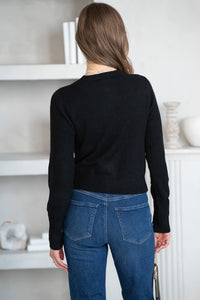 MICKY KNIT BUTTON CARDIGAN