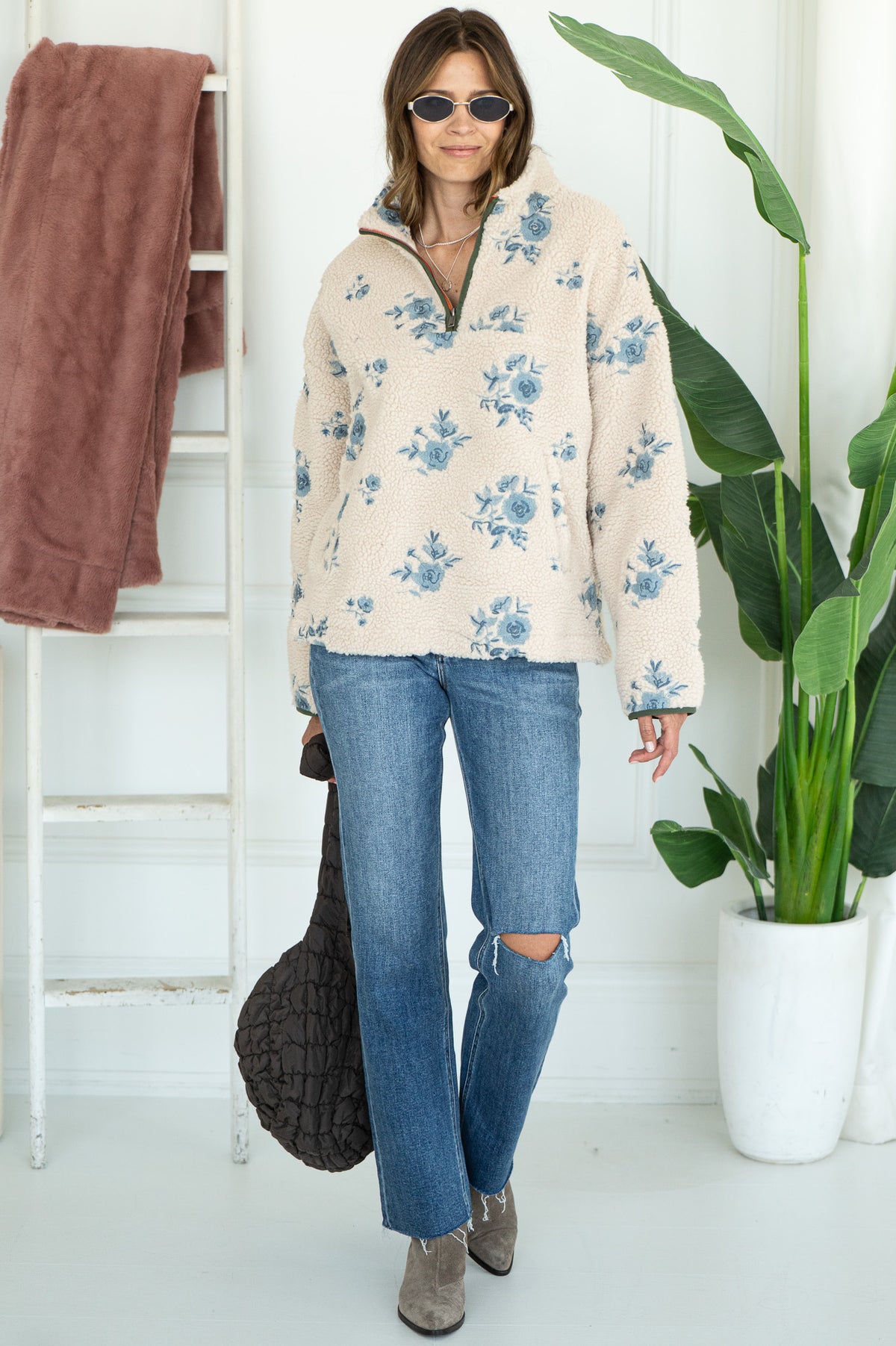 FALL RIGHT ANORACK EMBROIDERED JACKET