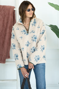 FALL RIGHT ANORACK EMBROIDERED JACKET